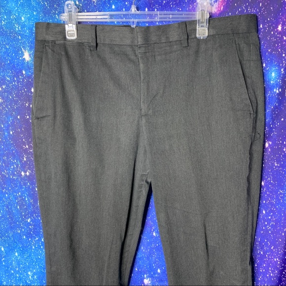 Express-Photographer Dark Gray Trousers size 34/30 - Picture 2 of 13